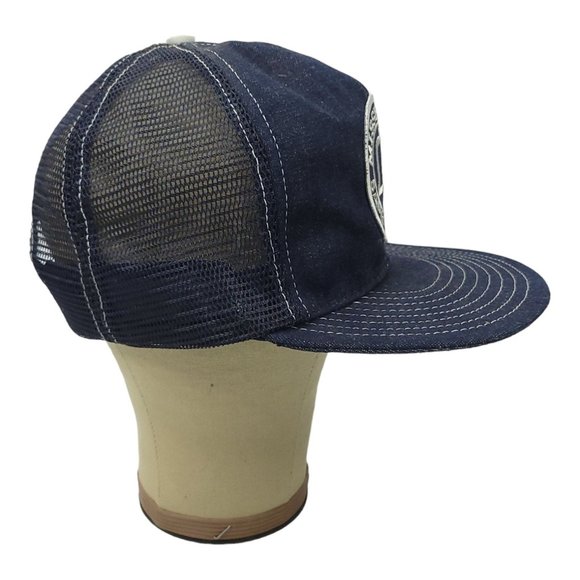 Vintage 80s Southern Bell Mississippi Safety Award Mesh Snapback Cap Trucker USA - Picture 10 of 12